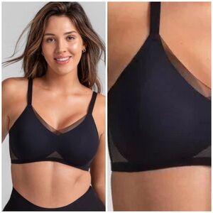 Honeylove CrossOver Bra in Runway Black Size M
